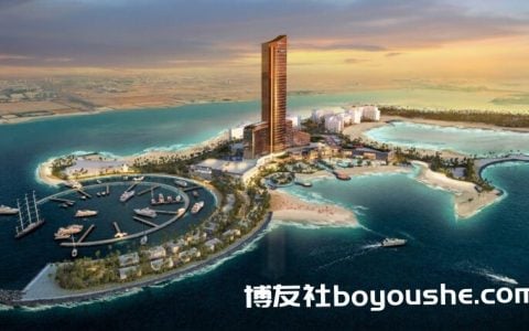 永利公布其阿联酋度假村名为Wynn Al Marjan Island及首批效果图