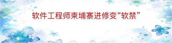 软件工程师柬埔寨进修变“软禁”